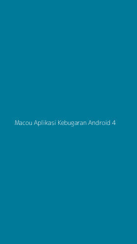 Tampilan Antarmuka Aplikasi Macou Aplikasi Kebugaran Android - 4