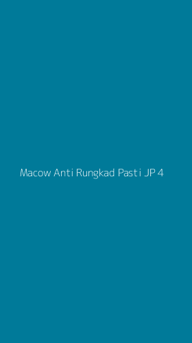 Tampilan Antarmuka Aplikasi Macow Anti Rungkad Pasti Jp - 4