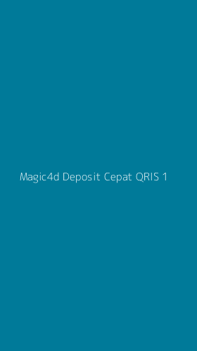 Tampilan Antarmuka Aplikasi Magic4d Deposit Cepat Qris - 1