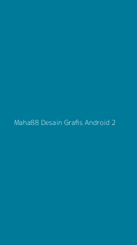 Tampilan Antarmuka Aplikasi Maha88 Desain Grafis Android - 2