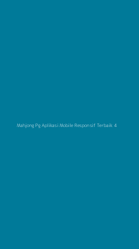 Tampilan Antarmuka Aplikasi Mahjong Pg Aplikasi Mobile Responsif Terbaik - 4