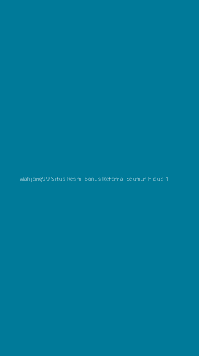 Tampilan Antarmuka Aplikasi Mahjong99 Situs Resmi Bonus Referral Seumur Hidup - 1