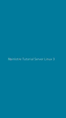 Tampilan Antarmuka Aplikasi Mainlotre Tutorial Server Linux - 3