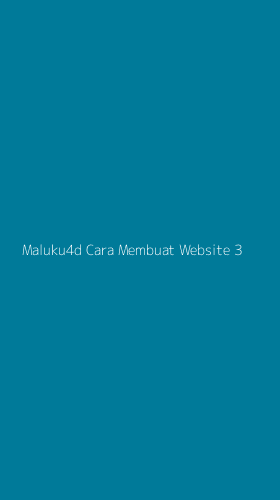 Tampilan Antarmuka Aplikasi Maluku4d Cara Membuat Website - 3