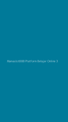 Tampilan Antarmuka Aplikasi Mamaslot888 Platform Belajar Online - 3