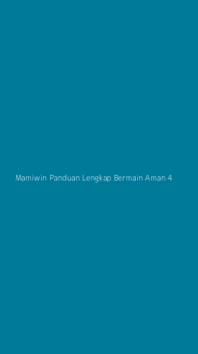 Tampilan Antarmuka Aplikasi Mamiwin Panduan Lengkap Bermain Aman - 4