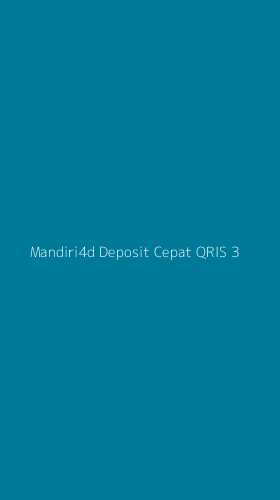 Tampilan Antarmuka Aplikasi Mandiri4d Deposit Cepat Qris - 3