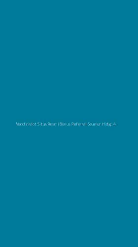 Tampilan Antarmuka Aplikasi Mandirislot Situs Resmi Bonus Referral Seumur Hidup - 4