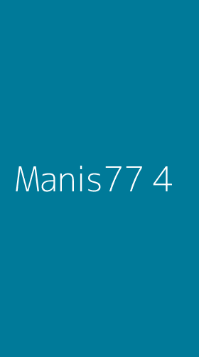 Tampilan Antarmuka Aplikasi Manis77 - 4