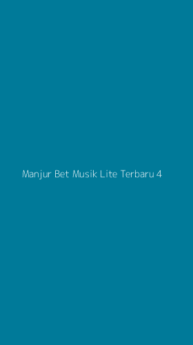 Tampilan Antarmuka Aplikasi Manjur Bet Musik Lite Terbaru - 4