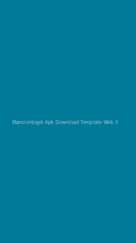 Tampilan Antarmuka Aplikasi Mansiontogel Apk Download Template Web - 3