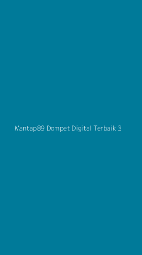 Tampilan Antarmuka Aplikasi Mantap89 Dompet Digital Terbaik - 3