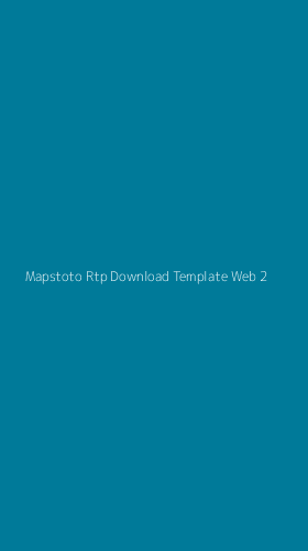 Tampilan Antarmuka Aplikasi Mapstoto Rtp Download Template Web - 2