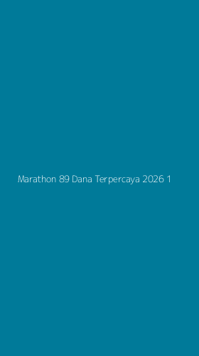 Tampilan Antarmuka Aplikasi Marathon 89 Dana Terpercaya 2026 - 1
