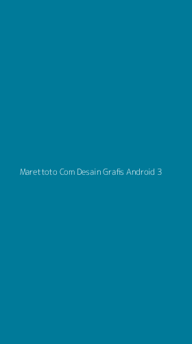 Tampilan Antarmuka Aplikasi Marettoto Com Desain Grafis Android - 3