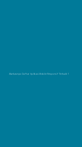 Tampilan Antarmuka Aplikasi Markasmpo Daftar Aplikasi Mobile Responsif Terbaik - 1