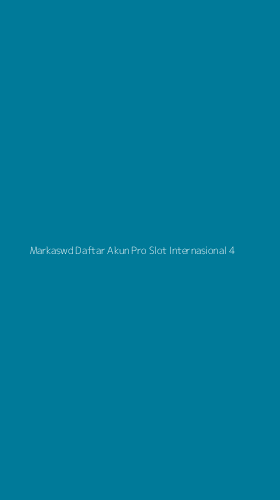 Tampilan Antarmuka Aplikasi Markaswd Daftar Akun Pro Slot Internasional - 4