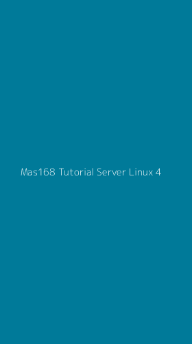 Tampilan Antarmuka Aplikasi Mas168 Tutorial Server Linux - 4
