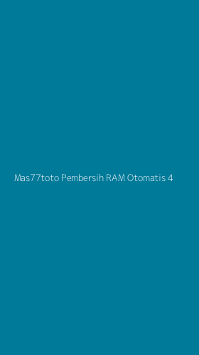 Tampilan Antarmuka Aplikasi Mas77toto Pembersih Ram Otomatis - 4