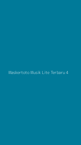 Tampilan Antarmuka Aplikasi Maskertoto Musik Lite Terbaru - 4