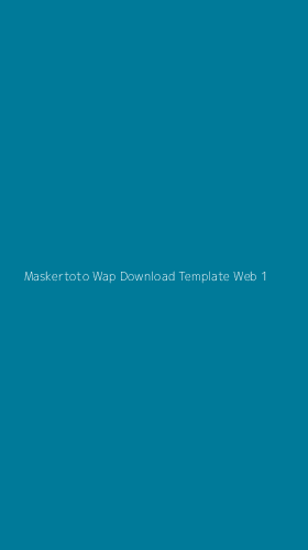 Tampilan Antarmuka Aplikasi Maskertoto Wap Download Template Web - 1