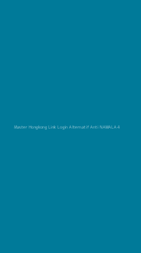 Tampilan Antarmuka Aplikasi Master Hongkong Link Login Alternatif Anti Nawala - 4
