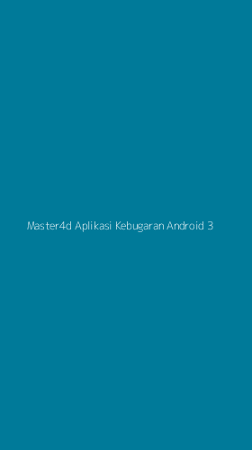 Tampilan Antarmuka Aplikasi Master4d Aplikasi Kebugaran Android - 3