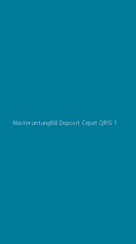 Tampilan Antarmuka Aplikasi Masteruntung88 Deposit Cepat Qris - 1