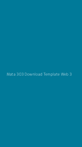 Tampilan Antarmuka Aplikasi Mata 303 Download Template Web - 3
