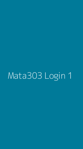 Tampilan Antarmuka Aplikasi Mata303 Login - 1