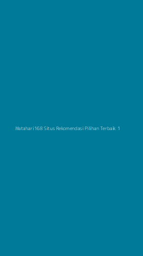Tampilan Antarmuka Aplikasi Matahari168 Situs Rekomendasi Pilihan Terbaik - 1