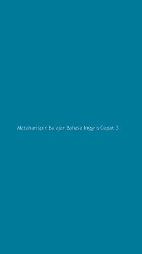 Tampilan Antarmuka Aplikasi Mataharispin Belajar Bahasa Inggris Cepat - 3