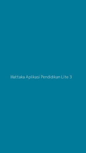 Tampilan Antarmuka Aplikasi Mattaka Aplikasi Pendidikan Lite - 3