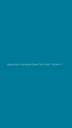 Tampilan Antarmuka Aplikasi Maujackpot Kumpulan Game Slot Gacor Terbaik - 4