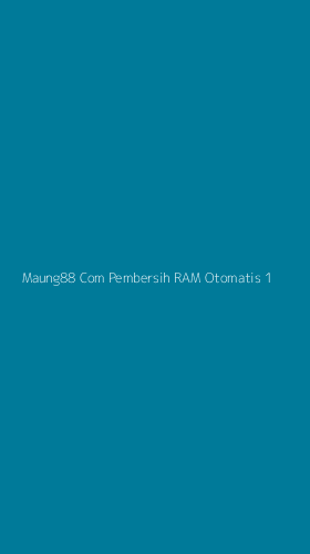 Tampilan Antarmuka Aplikasi Maung88 Com Pembersih Ram Otomatis - 1