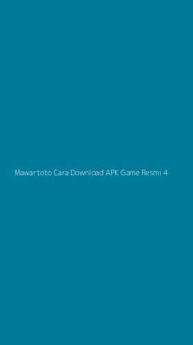 Tampilan Antarmuka Aplikasi Mawartoto Cara Download Apk Game Resmi - 4