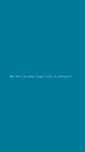 Tampilan Antarmuka Aplikasi Max Win Cara Main Togel Colok Jitu Pemula - 3
