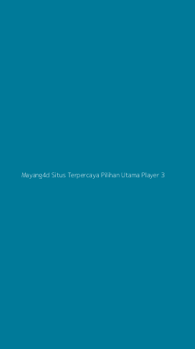 Tampilan Antarmuka Aplikasi Mayang4d Situs Terpercaya Pilihan Utama Player - 3