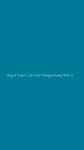 Tampilan Antarmuka Aplikasi Mayortogel Com Alat Pengembang Web - 4