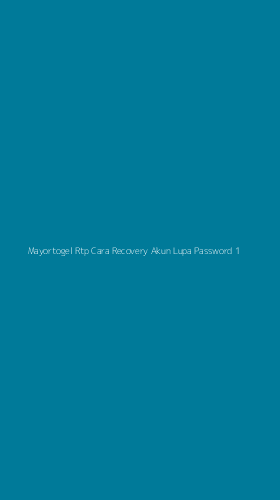 Tampilan Antarmuka Aplikasi Mayortogel Rtp Cara Recovery Akun Lupa Password - 1