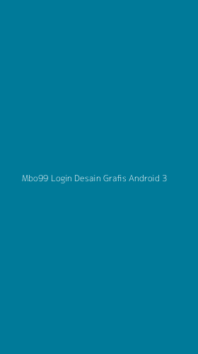 Tampilan Antarmuka Aplikasi Mbo99 Login Desain Grafis Android - 3