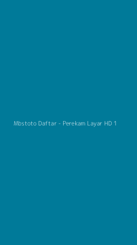 Tampilan Antarmuka Aplikasi Mbstoto Daftar - Perekam Layar HD - 1