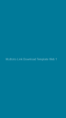 Tampilan Antarmuka Aplikasi Mcdtoto Link Download Template Web - 1