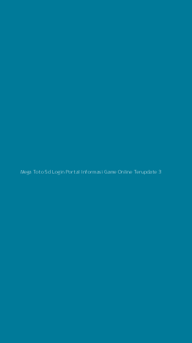 Tampilan Antarmuka Aplikasi Mega Toto 5d Login Portal Informasi Game Online Terupdate - 3