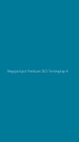 Tampilan Antarmuka Aplikasi Megajackpot Panduan Seo Terlengkap - 4