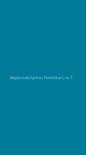 Tampilan Antarmuka Aplikasi Megatoto4d Aplikasi Pendidikan Lite - 3