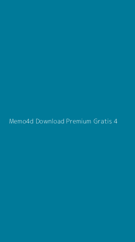 Tampilan Antarmuka Aplikasi Memo4d Download Premium Gratis - 4
