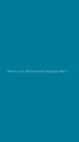 Tampilan Antarmuka Aplikasi Menara Slot 88 Download Template Web - 1