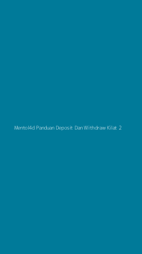 Tampilan Antarmuka Aplikasi Mentol4d Panduan Deposit Dan Withdraw Kilat - 2