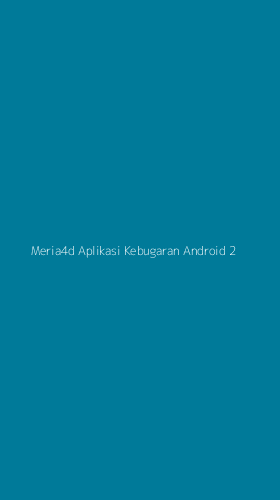 Tampilan Antarmuka Aplikasi Meria4d Aplikasi Kebugaran Android - 2
